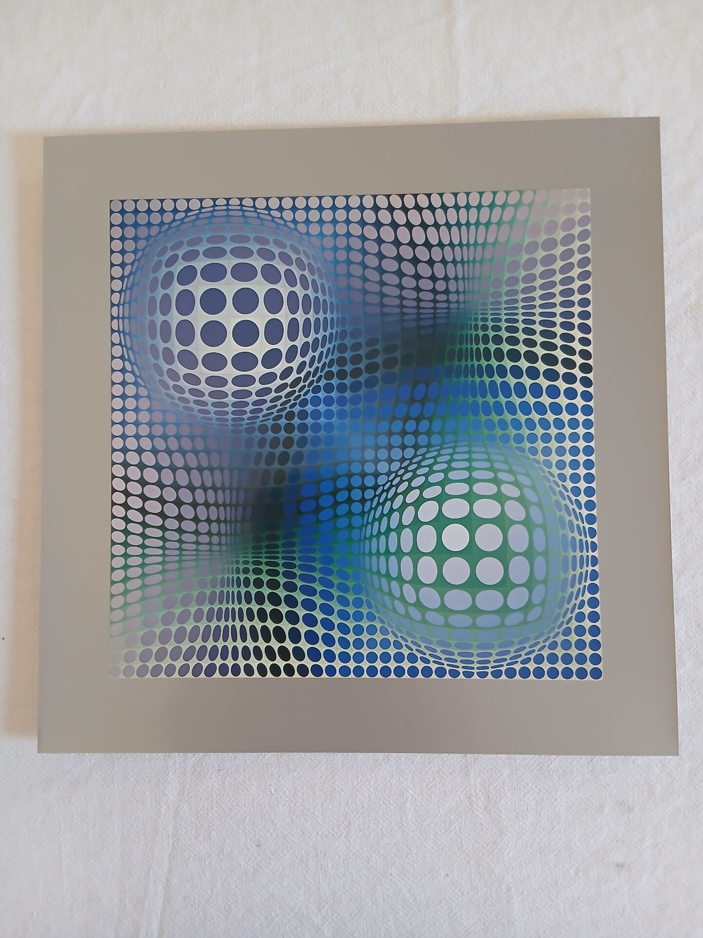 Victor Vasarely Serigraphy op art Editions du Griffon