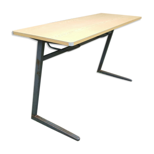 Bureau table d'écolier double