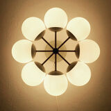 Opaline Sputnik chandelier by Kaiser Leuchten