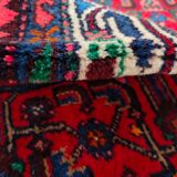 Luxueux tapis de coureur tribal Hamadam