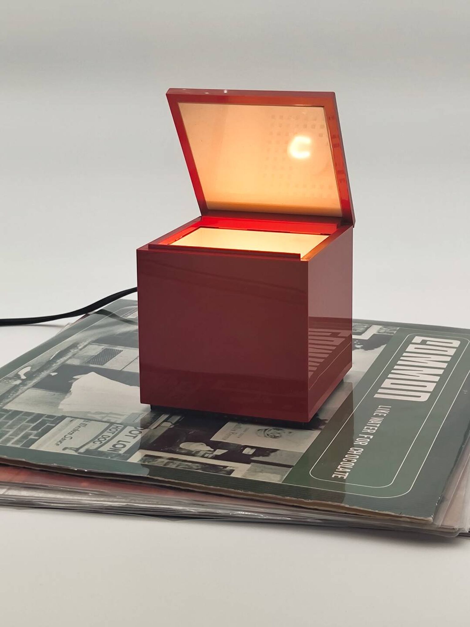 Lampe de table Cuboluce, Cini & Nils (1972)
