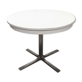 Round table convertible formica 70's central feet