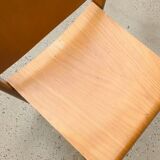 Scandinavian style "omega" beech chair