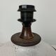 Large enamelled ceramic lamp 1970s