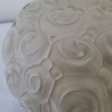 Ceiling lamp flowers in molded glass