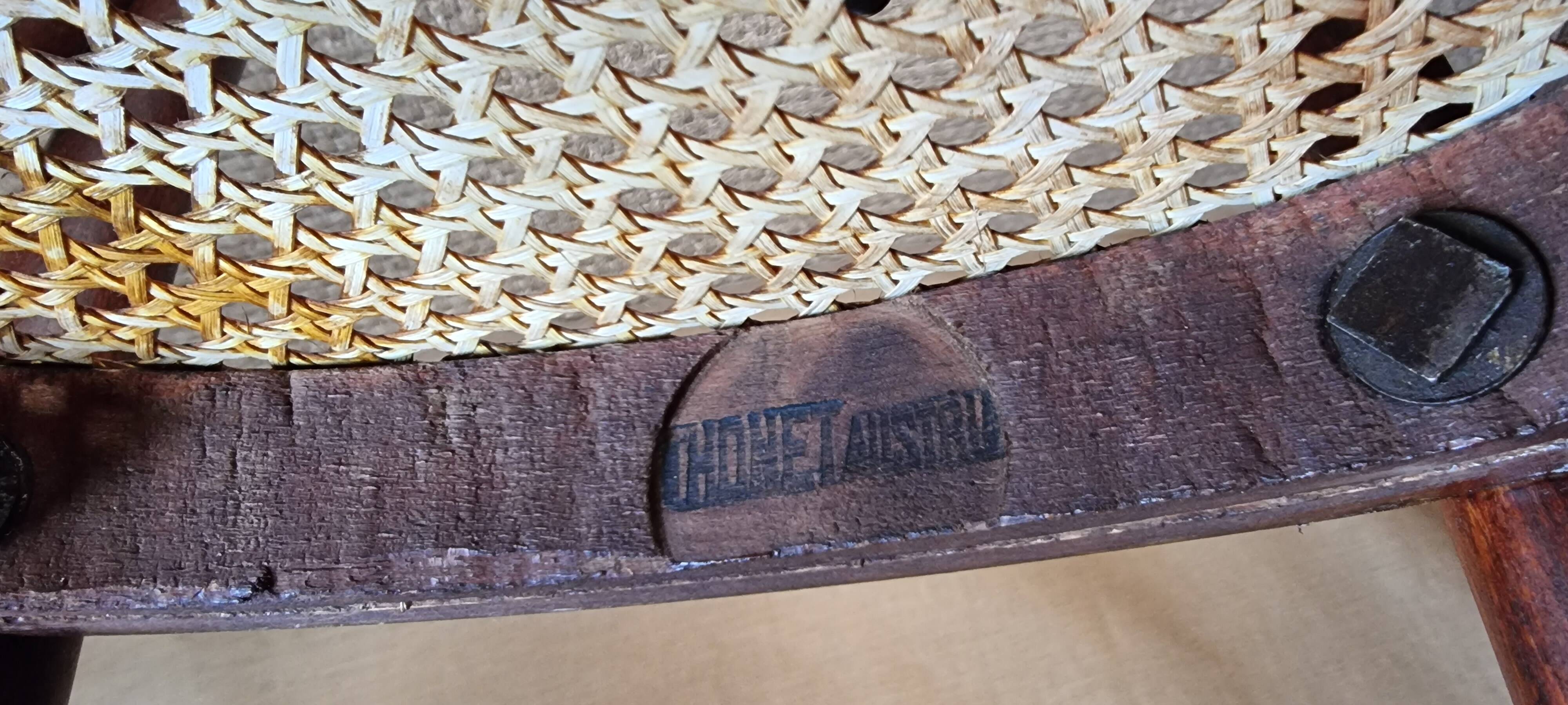 Thonet baby and child high chair, circa 1900-1910