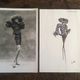 Pierre Balmain vintage fashion illustration by Erick - his photography