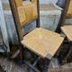Country-style mulched chairs