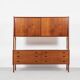 Midcentury Danish double sideboard RY-20 in teak by Hans Wegner for Ry Møbler