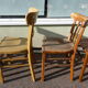 Lot de 6 chaises en bois de bistrot