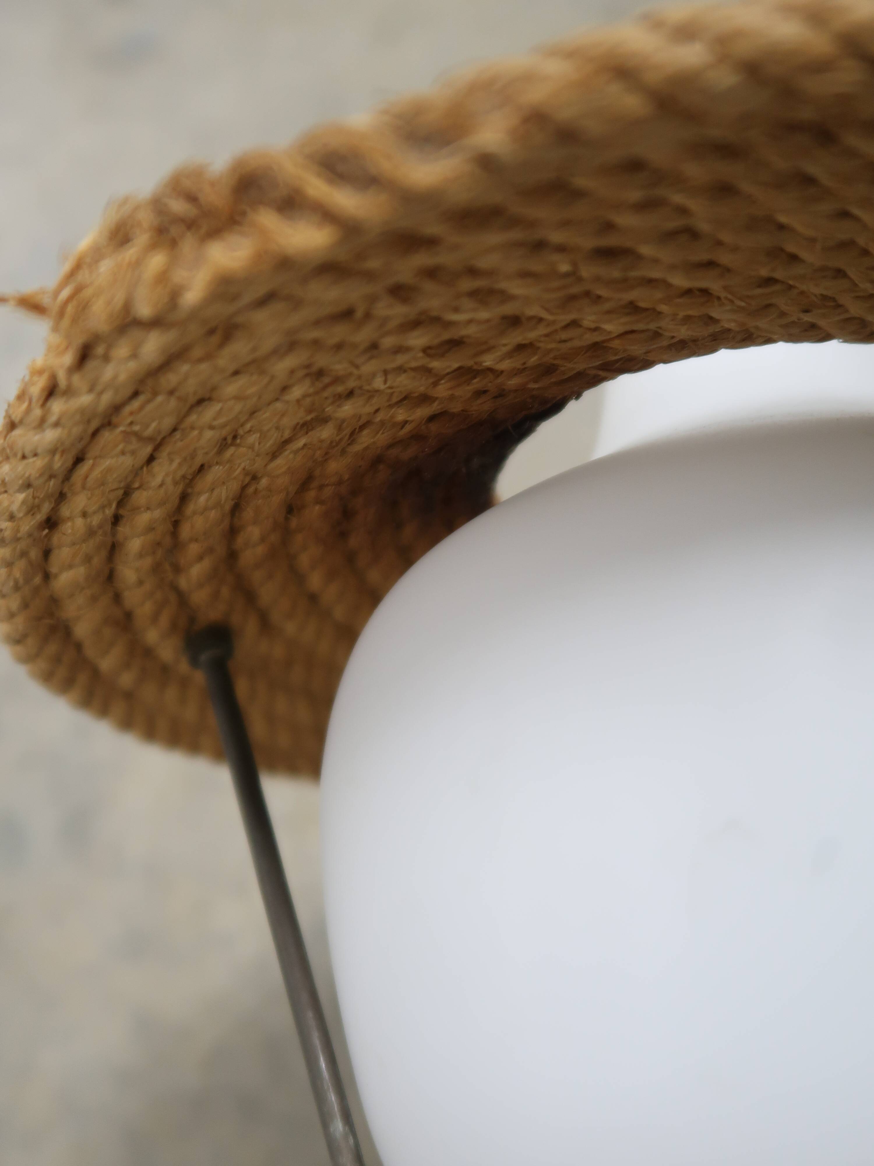 Applique corde "torche" vintage 50 / 60