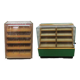 Lot de 2 comptoirs de mercerie