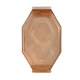 Pink glass dish