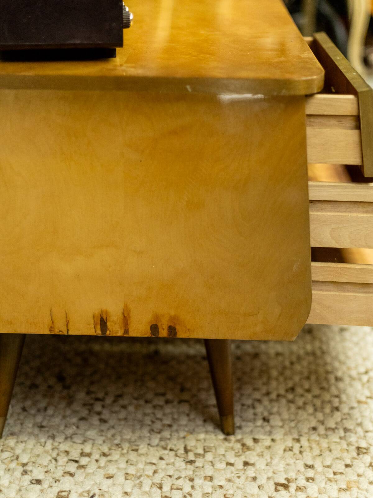 Enfilade meuble tv vintage look scandinave