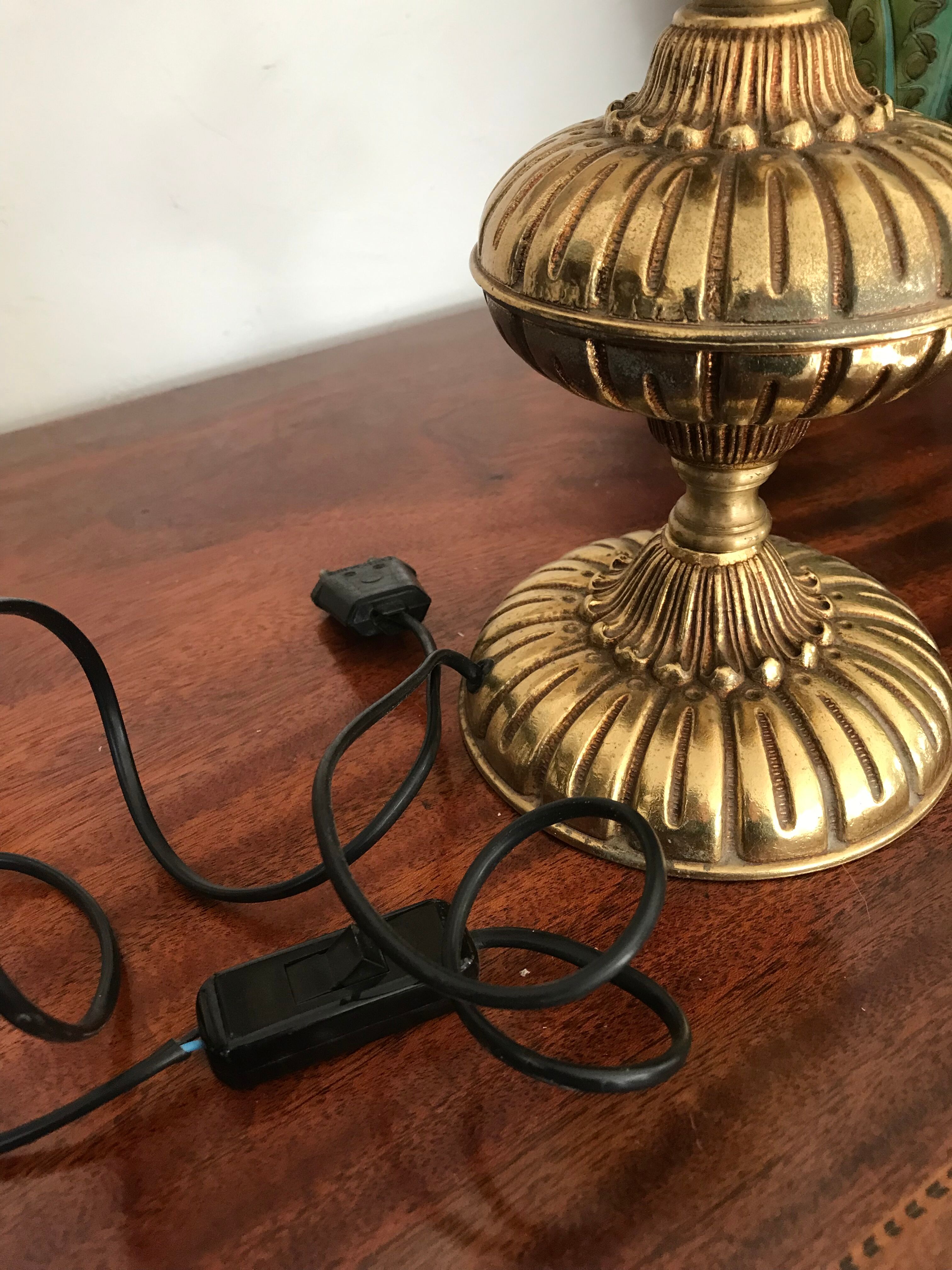 Vintage brass lamp