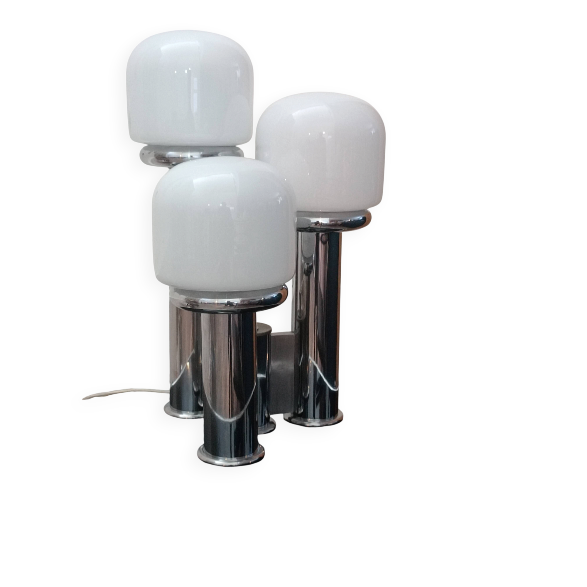Lampe Space Age Verre De Murano 1970s