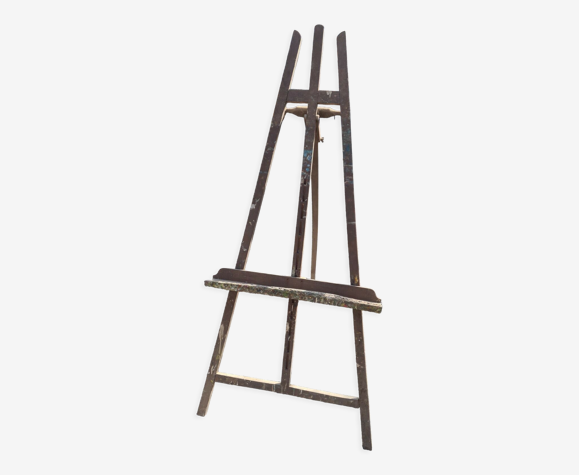 Chevalet de peintre en bois