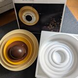 Pair of Ondine wall lights, New Age, 1970 Mazda