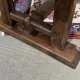 1970s elm monastery-style table