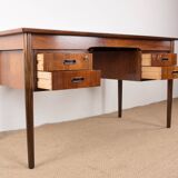 Bureau Danois en Palissandre par Arne Vodder 1960.