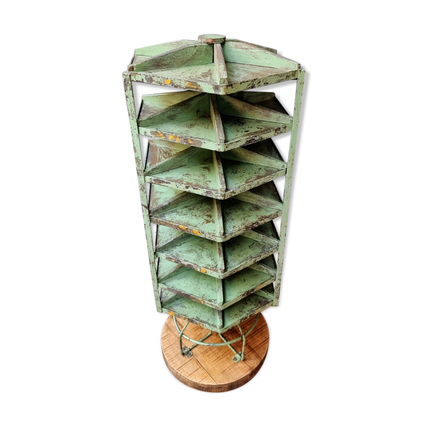 Support de stockage d'armoire de carrousel industriel du garage