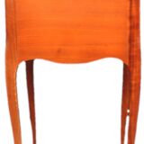 Cherry bedside table in Louis XV style