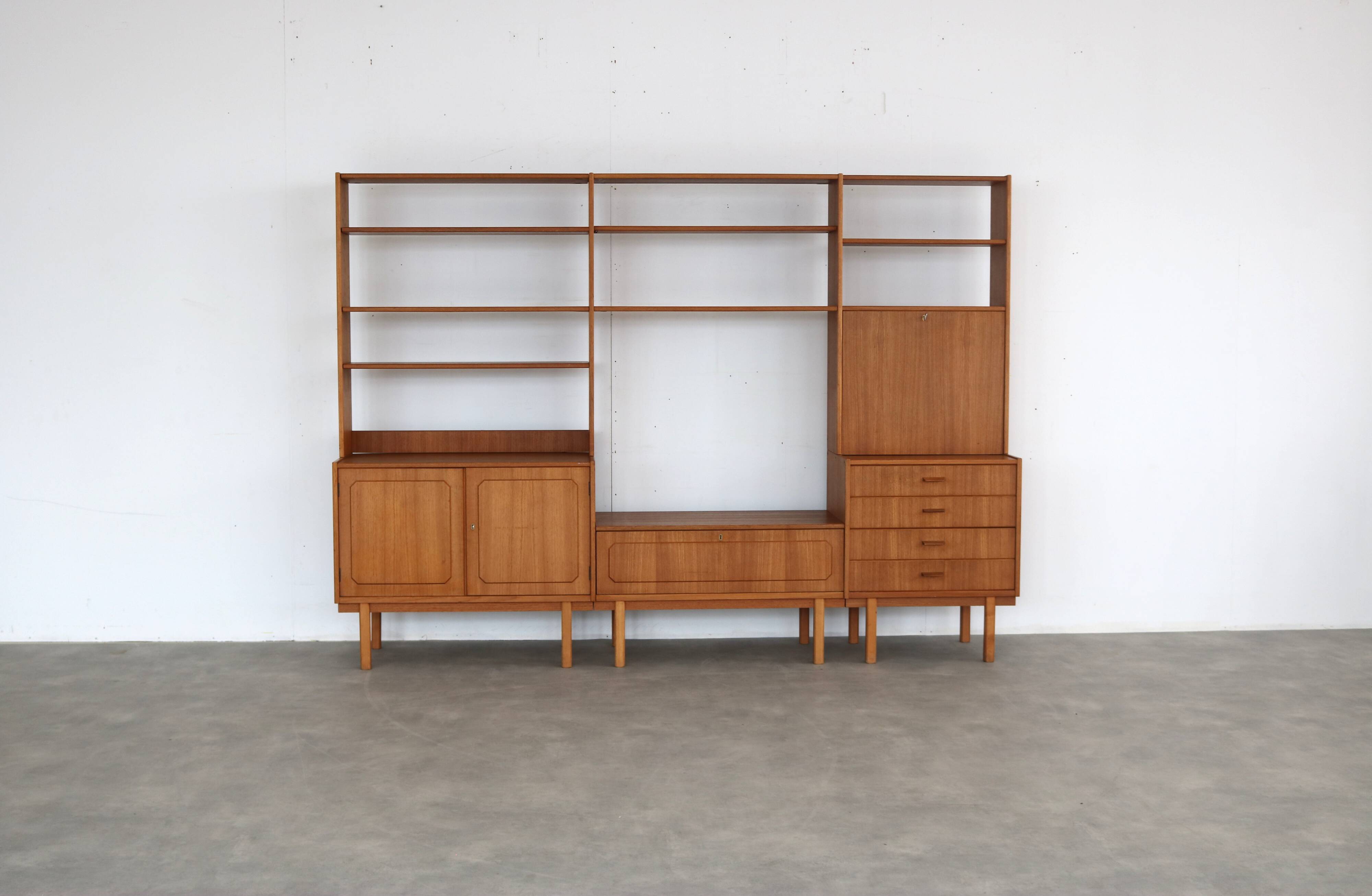 vintage wall unit | cabinet | teak | Swedish