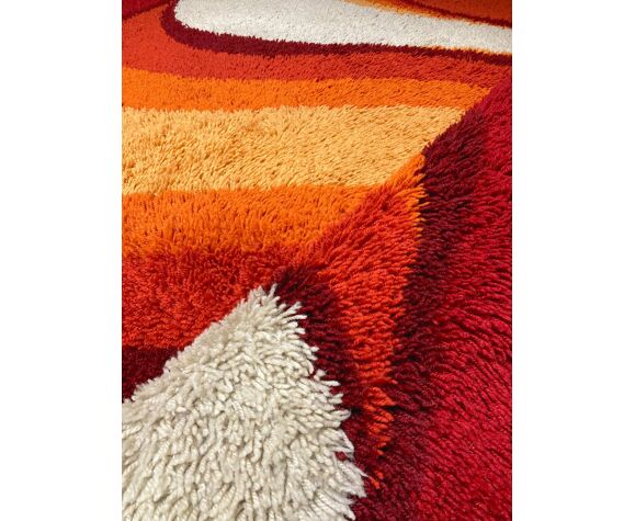 Zo veel Matron vrijheid Carpet Desso Holland space age pop modernist mid-century vintage 1970s  200cm | Selency