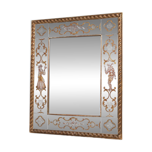 Miroir italien en verre