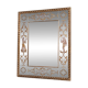 Miroir italien en verre églomisé, à parecloses, début XXe siècle