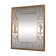 Miroir italien en verre églomisé, à parecloses, début XXe siècle