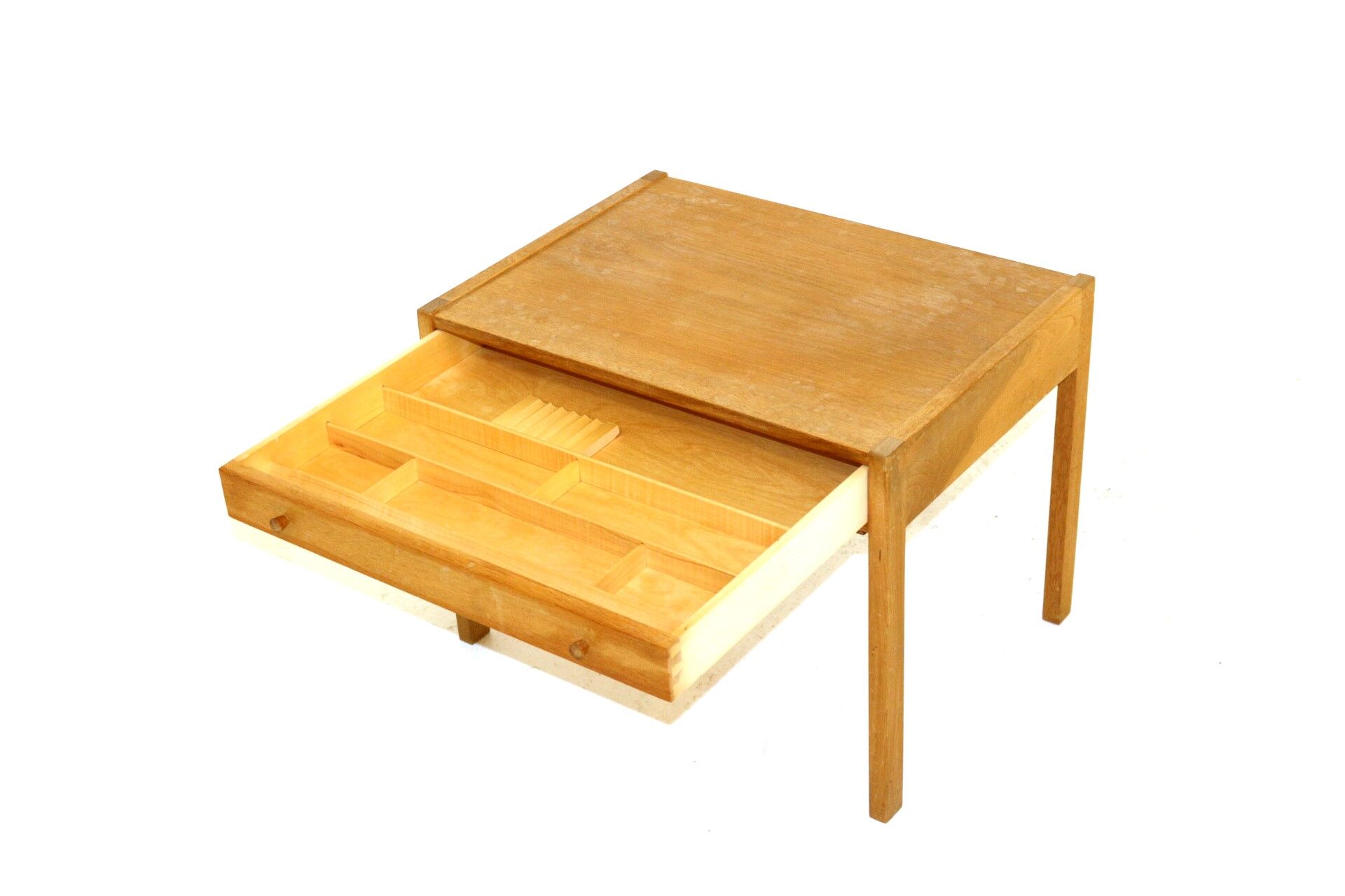 Oak and rattan worker, Denmark, 1960