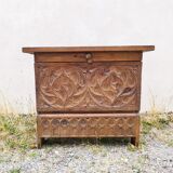 Old neo-Gothic carved furniture