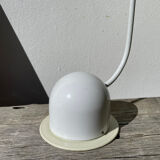 Lampe en métal blanc signé Brama Italie