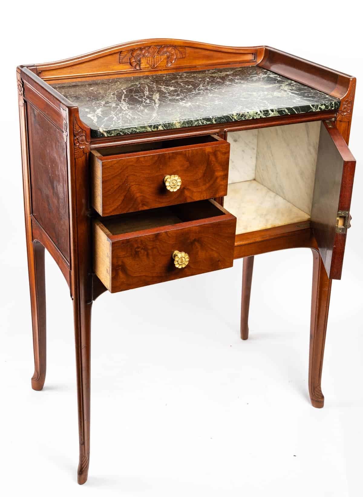 Small Art Nouveau support cabinet by Léon Jallot