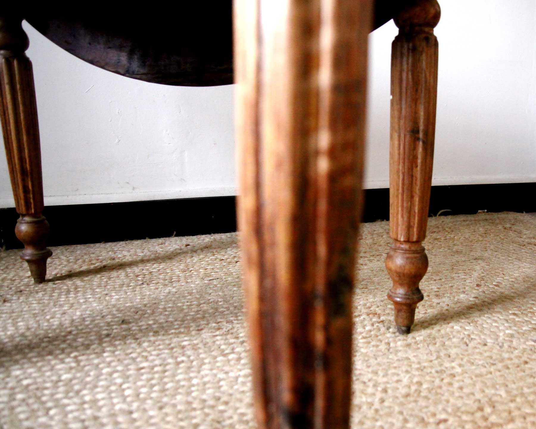 Wooden dining table