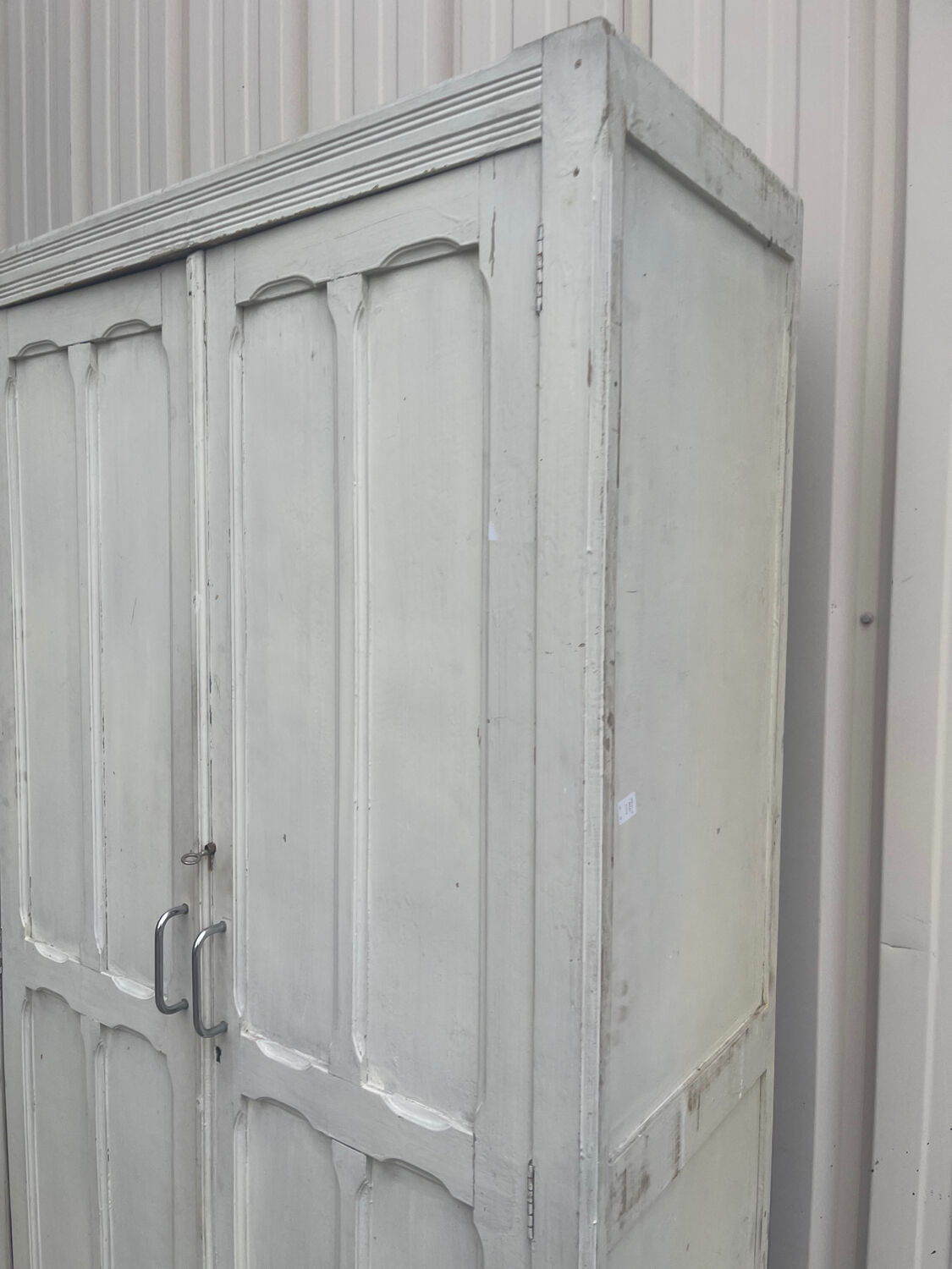 White Parisian wardrobe