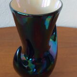 Vase Verceram black 50s/60s