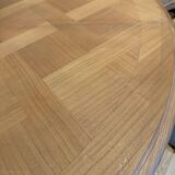 Louis XV style round air-coated table
