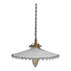 Vintage opaline suspension
