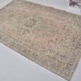 Oushak Vintage Floor Wool Rug sku1350