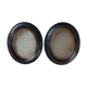 2 identical frames Napoleon III flat glass