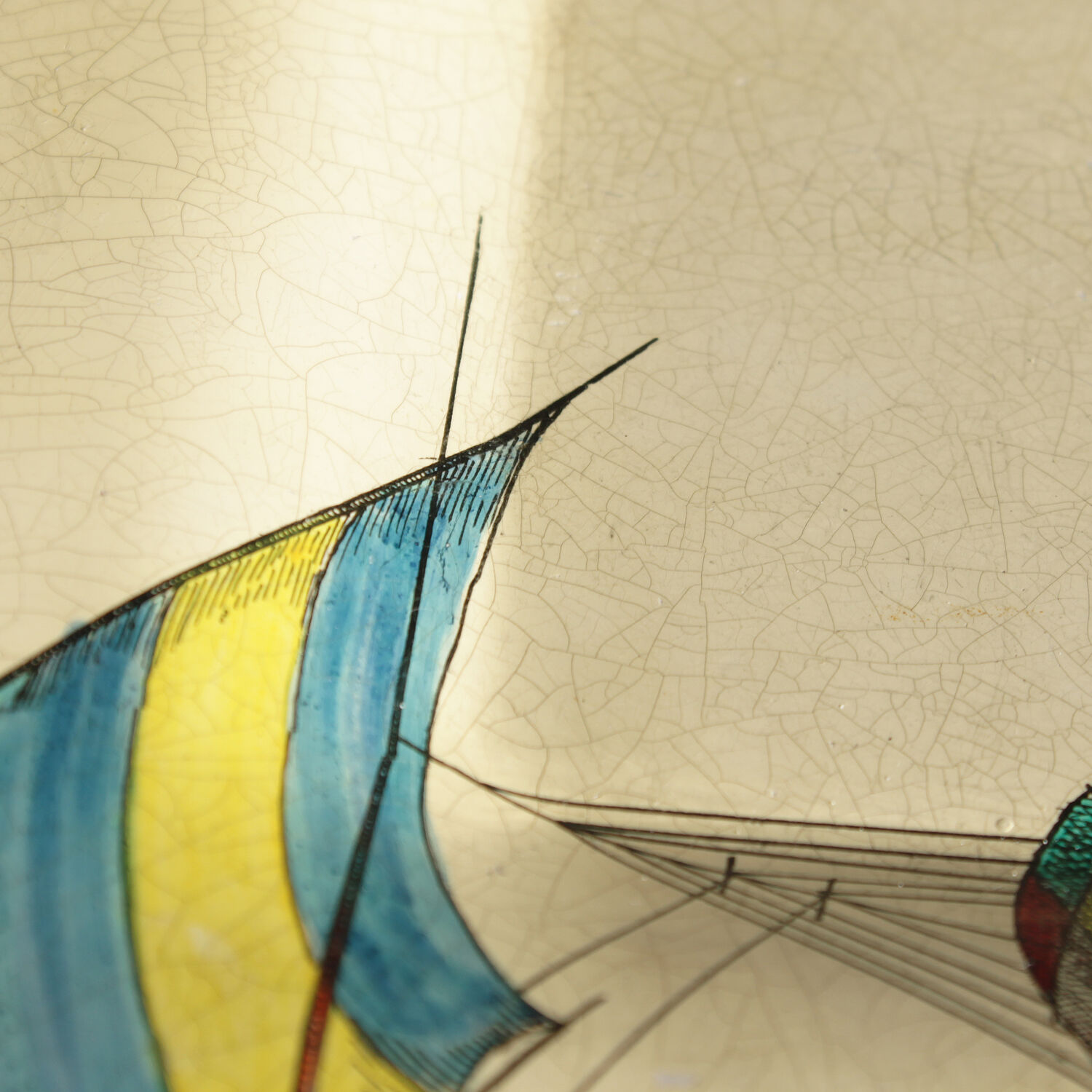 Tray by Piero Fornasetti, original 1950s