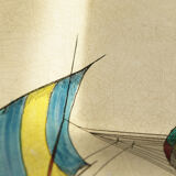 Tray by Piero Fornasetti, original 1950s