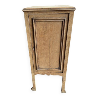Raw wood occasional storage unit