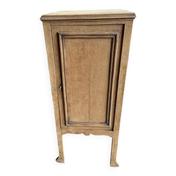 Meuble de rangement d'appoint en bois brut