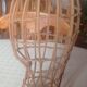 Wicker mannequin head