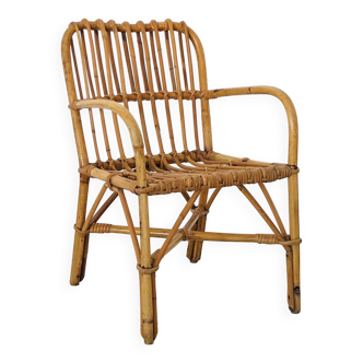 Rattan children's chair, Italy 1960s