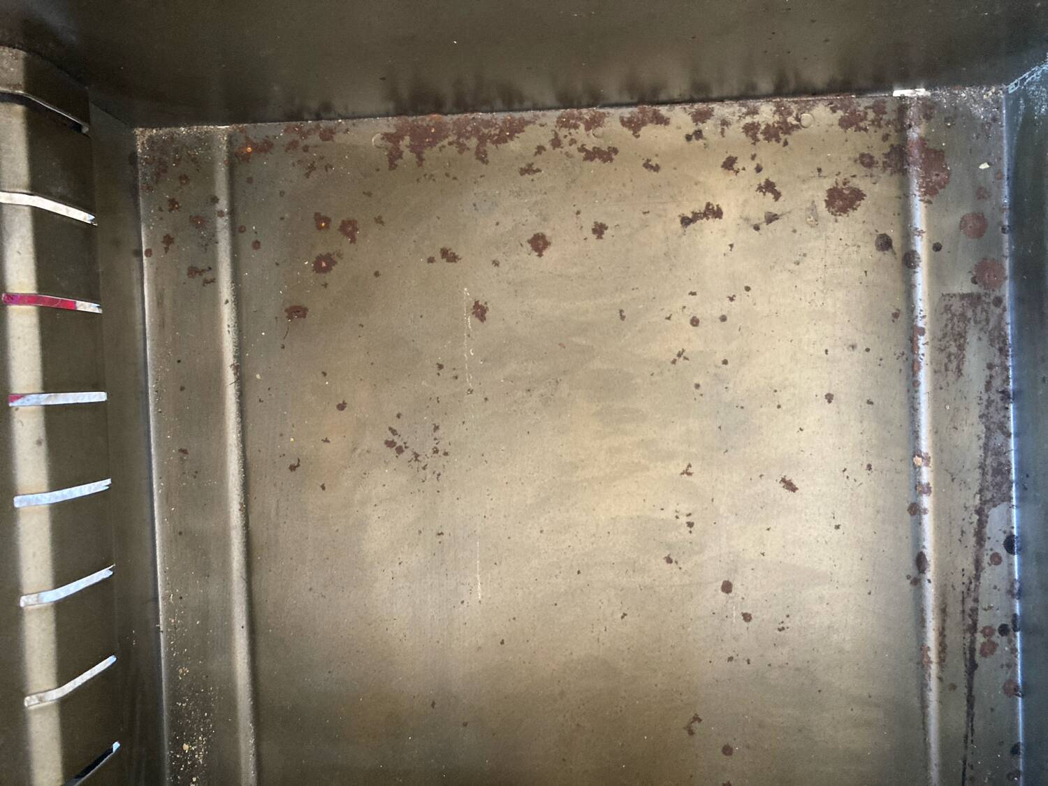 Industrial style coffee table