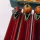 24 vintage Majolica Vallauris ceramic knife holders.